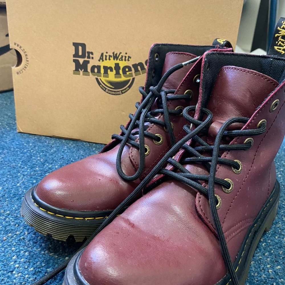 Dr Martens Red Boots